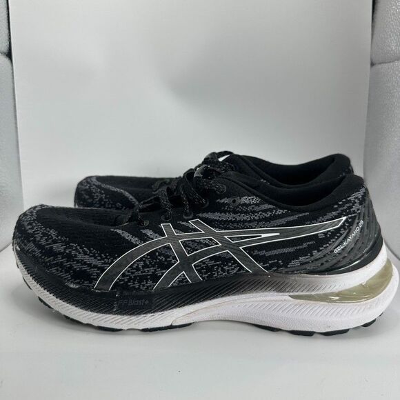Asics Gel Kayano 29 Black Shoes Women Size 8 Black Running Trainer - Picture 6 of 12